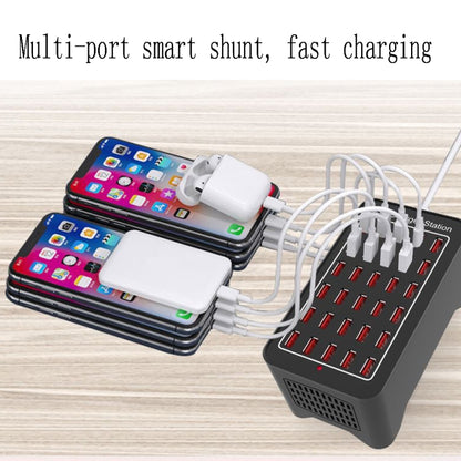 XLD-A7 150W 30 USB Ports Fast Charger Station Smart Charger, AC 110-240V, Plug Size:US Plug - Multifunction Charger by buy2fix | Online Shopping UK | buy2fix