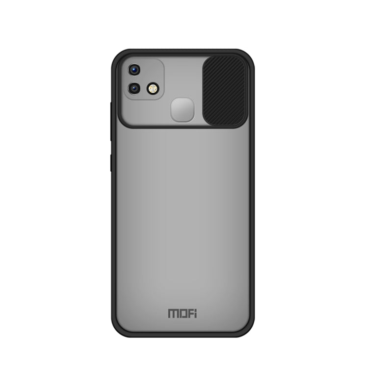 For Infinix HOT 10i MOFI Xing Dun Series Translucent Frosted PC + TPU Privacy Anti-glare Shockproof All-inclusive Protective Case(Black) - Infinix Cases by MOFI | Online Shopping UK | buy2fix