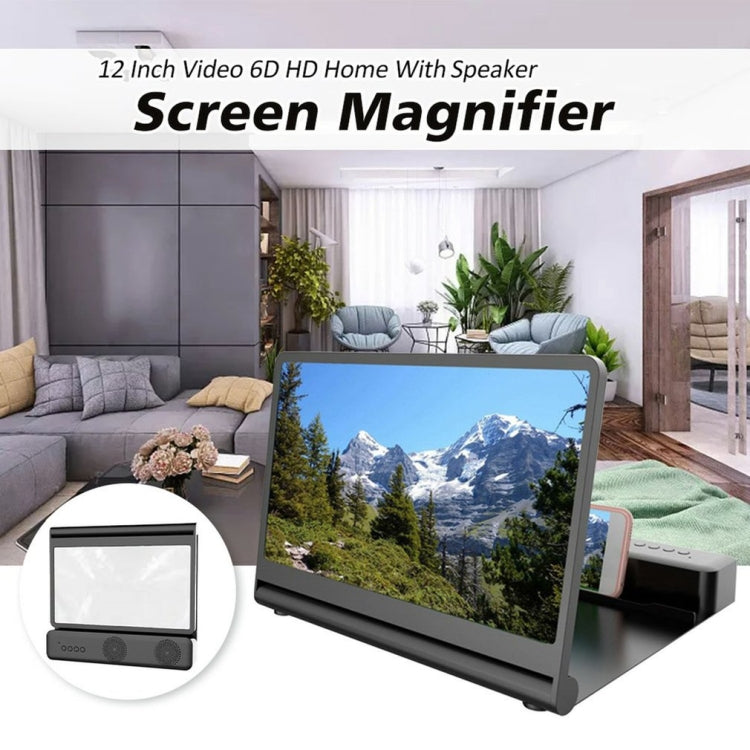 F12 12 inch Screen Magnifier Mobile Phone Desk Stand - Screen Magnifier by buy2fix | Online Shopping UK | buy2fix