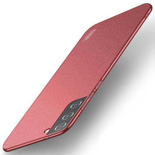 For Samsung Galaxy S21+ 5G MOFI Fandun Series Frosted Ultra-thin PC Hard Phone Case(Red) - Galaxy S21+ 5G Cases by MOFI | Online Shopping UK | buy2fix