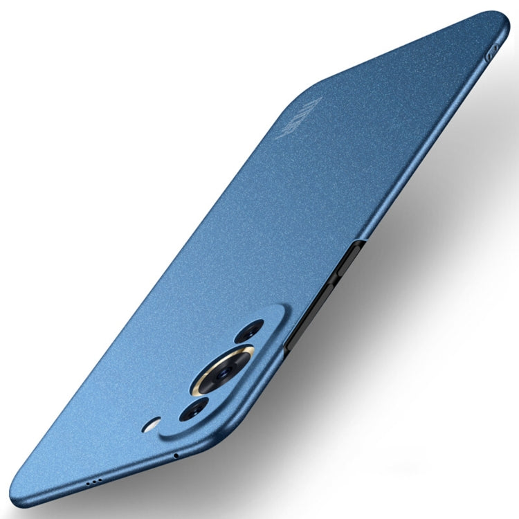 For Huawei Nova 10 MOFI Fandun Series Frosted PC Ultra-thin Phone Case(Blue) - Huawei Cases by MOFI | Online Shopping UK | buy2fix