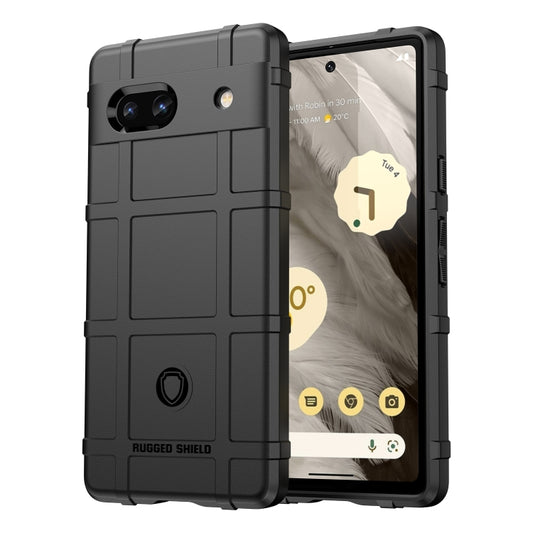For Google Pixel 7A Full Coverage Shockproof TPU Phone Case(Black) - Google Cases by buy2fix | Online Shopping UK | buy2fix