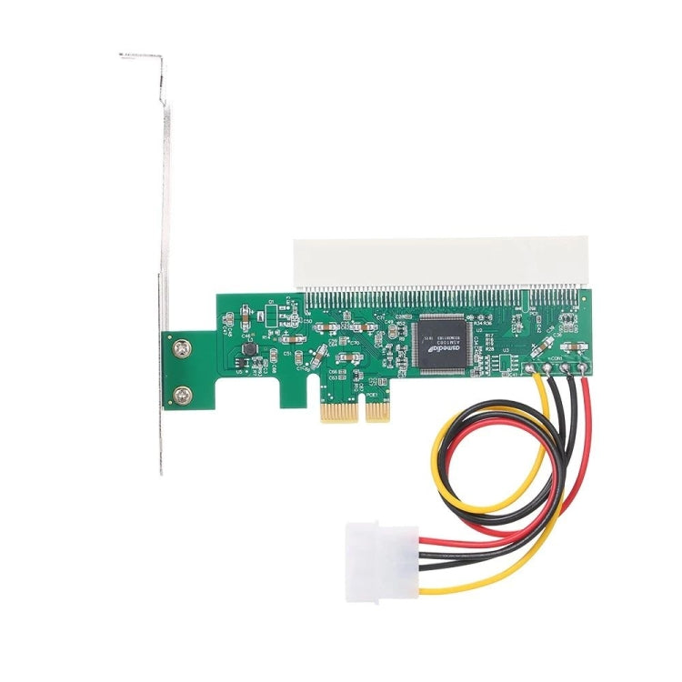 PCI-E to PCI Adapter Card Converter with 4Pin Power Supply -  by buy2fix | Online Shopping UK | buy2fix