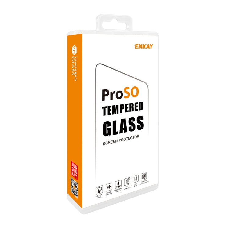 For Honor X9A / Magic5 Lite 5pcs ENKAY 0.26mm 3D Hot Bending Tempered Glass Full Film with Lens Film - Honor Tempered Glass by ENKAY | Online Shopping UK | buy2fix