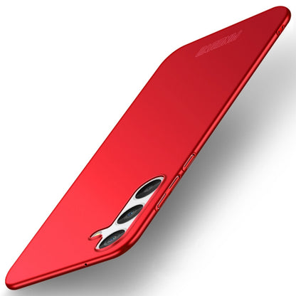For Samsung Galaxy A34 5G PINWUYO Magnetic Magsafe Frosted PC Ultra-thin Hard Phone Case(Red) - Galaxy Phone Cases by PINWUYO | Online Shopping UK | buy2fix