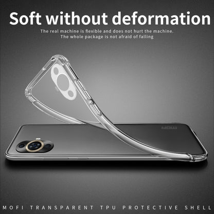 For Huawei nova 11 4G MOFI Ming Series Transparent Ultra-thin TPU Phone Case - Huawei Cases by MOFI | Online Shopping UK | buy2fix