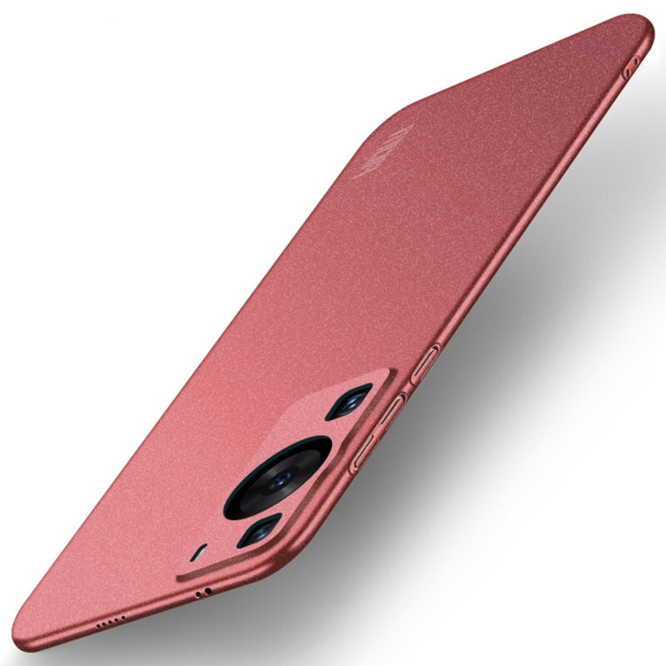 For Huawei P60 / P60 Pro MOFI Fandun Series Frosted PC Ultra-thin All-inclusive Phone Case(Red) - Huawei Cases by MOFI | Online Shopping UK | buy2fix