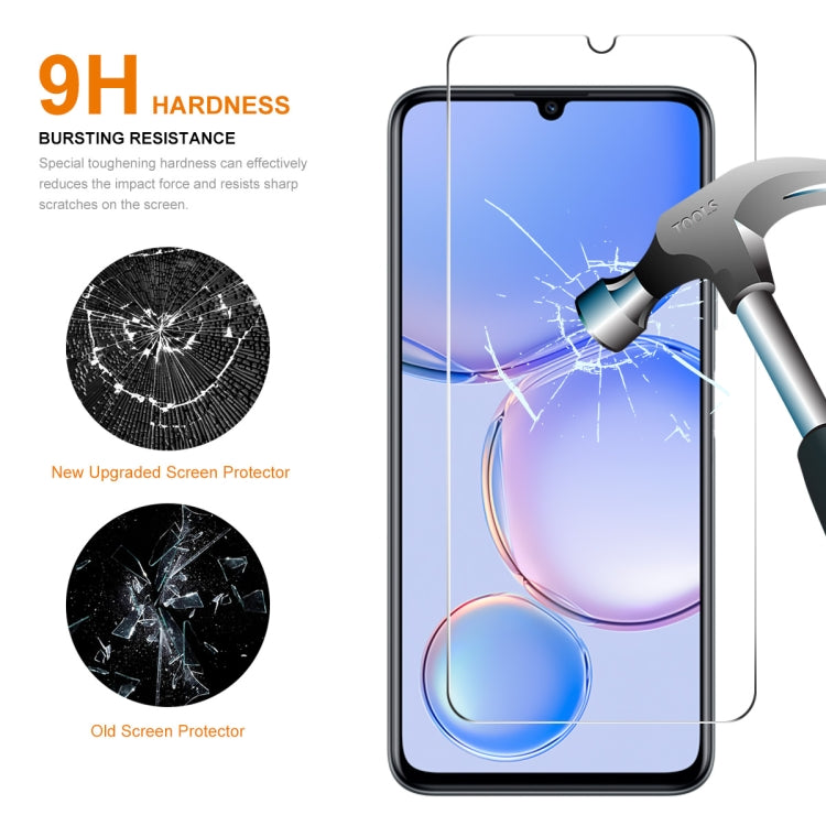 For Huawei Nova Y71 / Enjoy 60 5pcs ENKAY 0.26mm 9H 2.5D High Aluminum-silicon Tempered Glass Film - Huawei Tempered Glass by ENKAY | Online Shopping UK | buy2fix