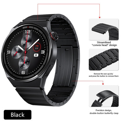 For Honor Watch GS Pro Titanium Alloy Quick Release Watch Band(Black) - Watch Bands by buy2fix | Online Shopping UK | buy2fix