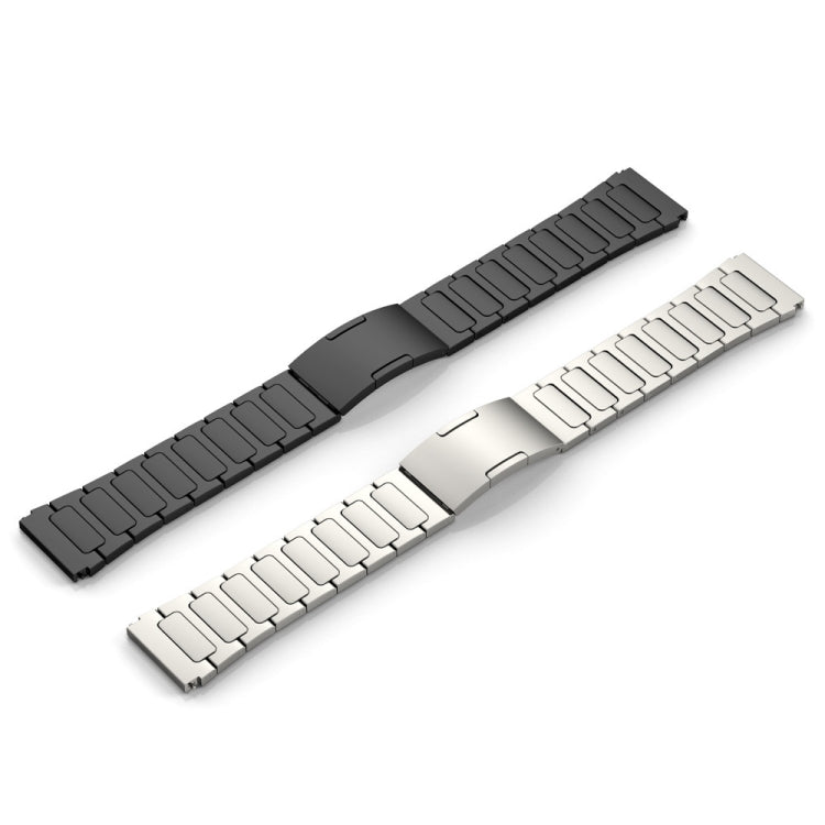 For Xiaomi Haylou RT LS05S 22mm I-Shaped Titanium Alloy Watch Band(Grey) - Watch Bands by buy2fix | Online Shopping UK | buy2fix