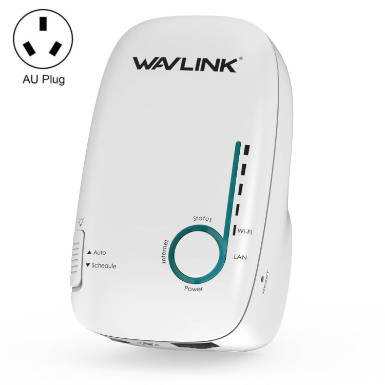 WAVLINK WN576K1 AC1200 Household WiFi Router Network Extender Dual Band Wireless Repeater, Plug:AU Plug (White) - Wireless Routers by WAVLINK | Online Shopping UK | buy2fix