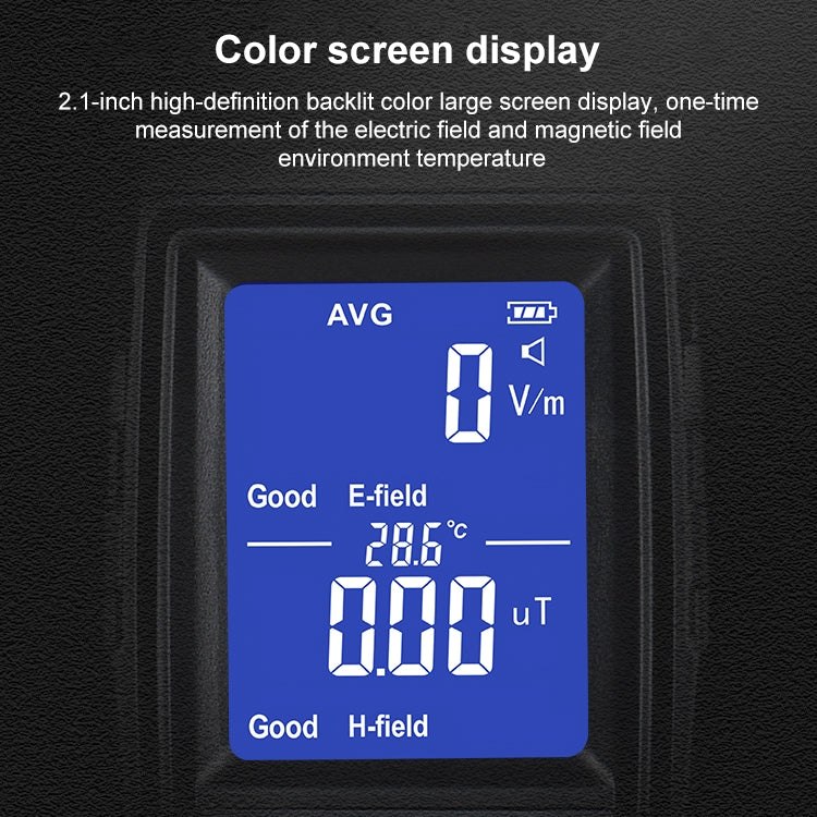 Wintact WT3121 Electromagnetic Radiation Tester Household Appliances Radiation Detector Electromagnetic Radiation Meter - Consumer Electronics by Wintact | Online Shopping UK | buy2fix