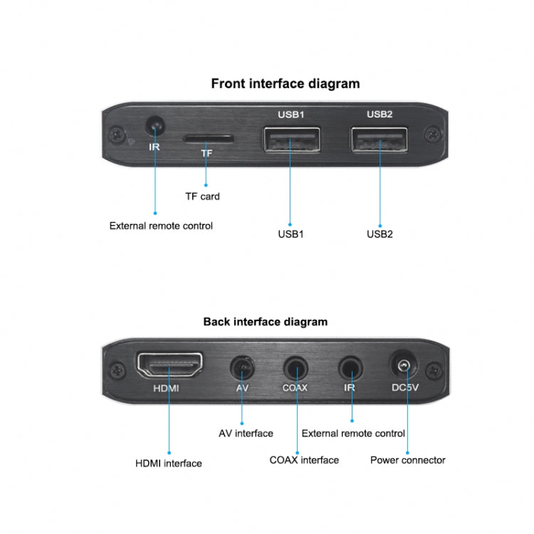 4K HD Player Single AD(EU) - Consumer Electronics by buy2fix | Online Shopping UK | buy2fix