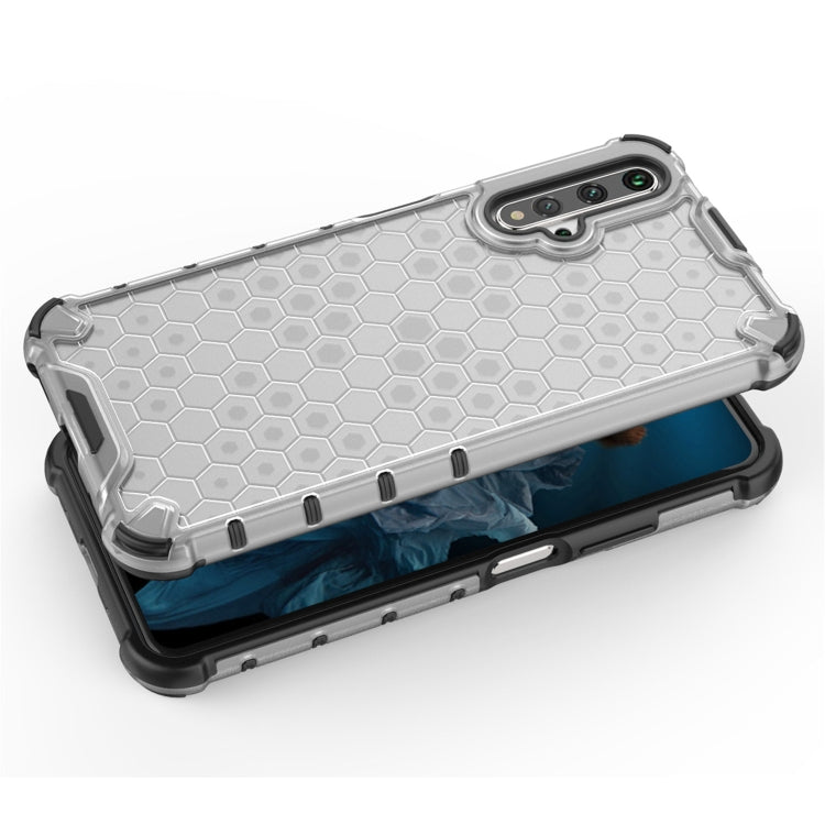 For Huawei Nova 5T Shockproof Honeycomb PC + TPU Case(Blue) - Mobile Accessories by buy2fix | Online Shopping UK | buy2fix