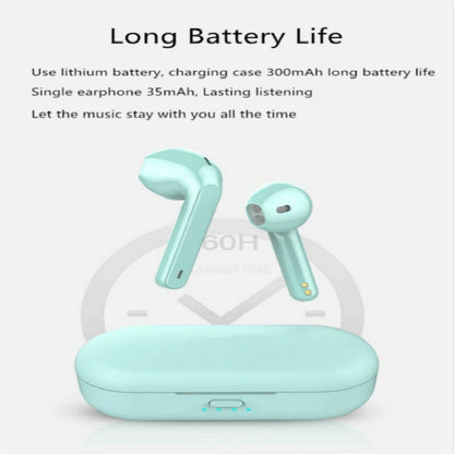 Fineblue TWSL8 TWS Wireless Bluetooth Earphone(Green) - TWS Earphone by Fineblue | Online Shopping UK | buy2fix