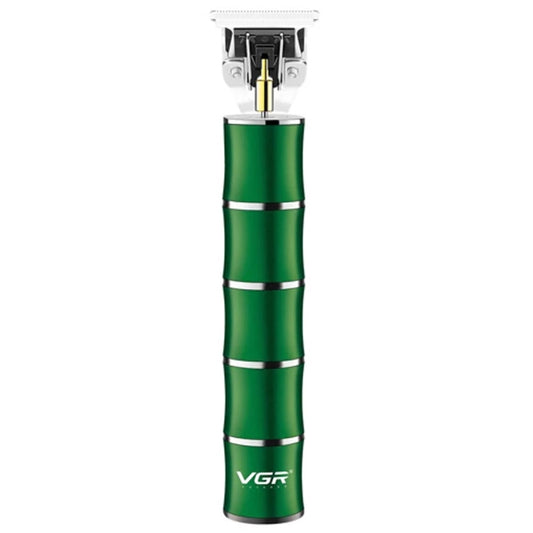 VGR V-193 5W USB Metal Bamboo Shape Hair Clipper (Green) - Hair Trimmer by VGR | Online Shopping UK | buy2fix