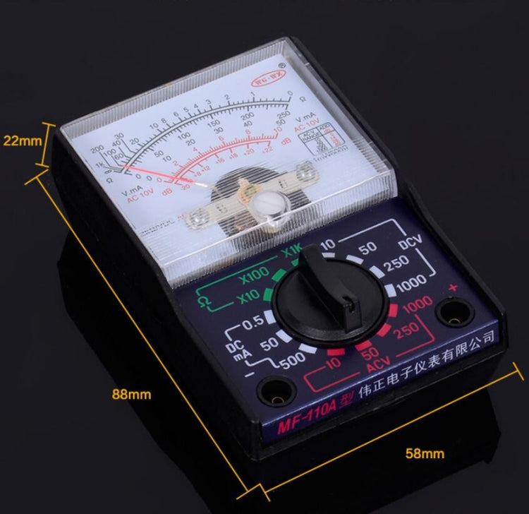 MF-110A Handheld Digital Multimeter Pointer Multimeter - Consumer Electronics by buy2fix | Online Shopping UK | buy2fix