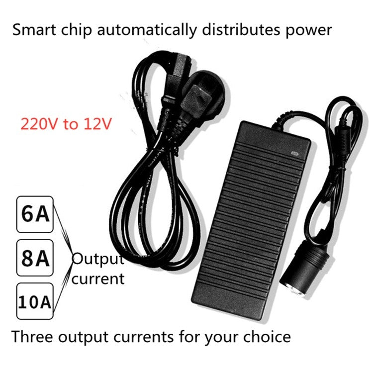 220V To 12V Power Converter 10A160W Car To Home Converter Dedicated Inverter for Car Refrigerator, Plug  Type:US  Plug - Others by buy2fix | Online Shopping UK | buy2fix