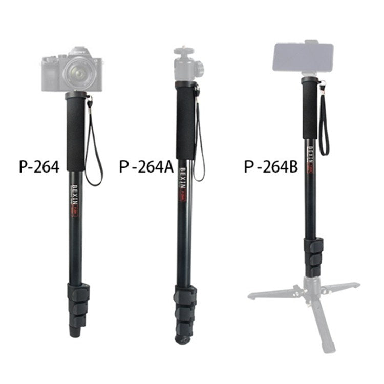 BEXIN P-264 Portable Mobile Phone SLR Camera Photography Monopod Holder Selfie Mount Alpenstock Pole - Camera Accessories by BEXIN | Online Shopping UK | buy2fix