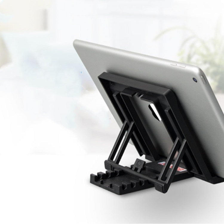 Foldable Tutor Learning Machine Desktop Stand for 7-11 inch Tablet(Black) - Desktop Holder by buy2fix | Online Shopping UK | buy2fix