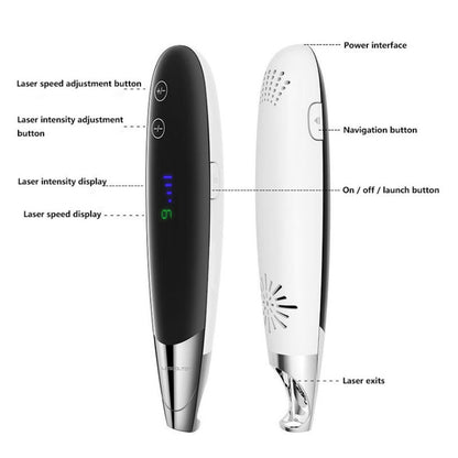 Laser Picosecond Pen Freckle Tattoo Removal Mole Dark Spot Eyebrow Pigment Laser Acne Treatment Machine Beauty Care Tool - Beauty Instrument by buy2fix | Online Shopping UK | buy2fix