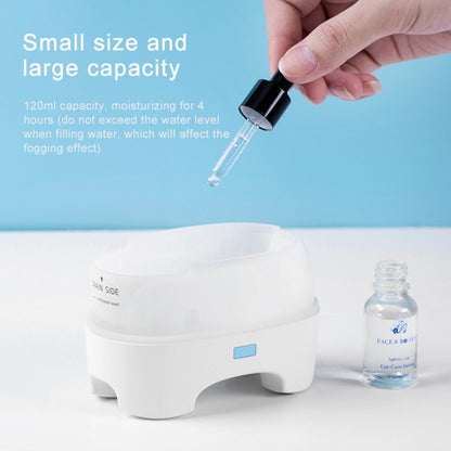 Mini Elephant Style 2.4MHz Ultrasound Household Air Purification USB Charging LED Light Humidifying Aromatherapy Purifier, Size:165x77.4x155 mm(White) - Home & Garden by buy2fix | Online Shopping UK | buy2fix