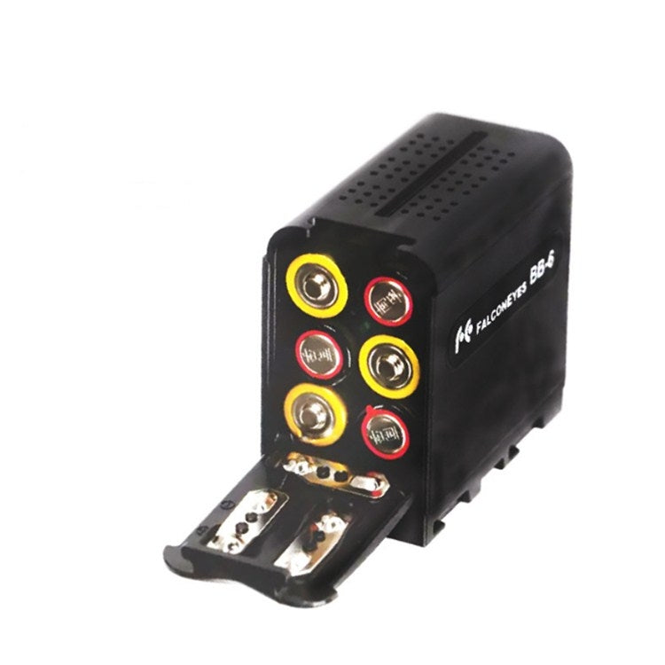 BB-6 AA Battery Box To F970 Box Universal Battery Box for LED Camera Light Fill Light - Consumer Electronics by buy2fix | Online Shopping UK | buy2fix