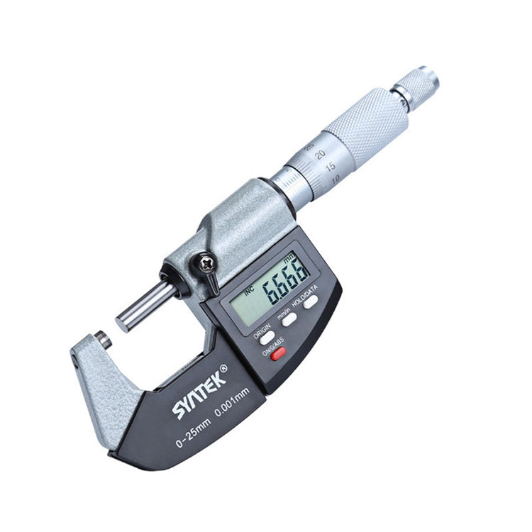 Digital Display Outer Diameter Micrometer 0.001mm High Precision Electronic Spiral Micrometer Thickness Gauge, Model:0-25mm - Consumer Electronics by buy2fix | Online Shopping UK | buy2fix