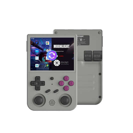 ANBERNIC RG353VS 3.5 Inch Wireless Game Box Linux Single OS Handheld Game Console 64G 15,000 Games(Gray) - Pocket Console by ANBERNIC | Online Shopping UK | buy2fix