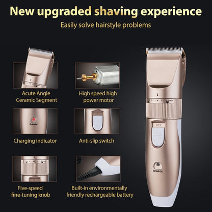 JIANDA X1 Hair Clipper Electric Clipper Rechargeable Adult Children Electric Faders Plug And Play Shaver - Hair Trimmer by buy2fix | Online Shopping UK | buy2fix