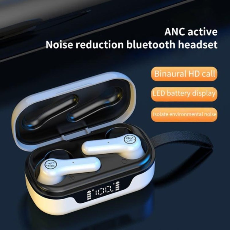 ANC PRO Touch 5.0TWS Master-slave Switch Wireless Bluetooth Headset Intelligent Noise Cancelling(Black) - Bluetooth Earphone by buy2fix | Online Shopping UK | buy2fix