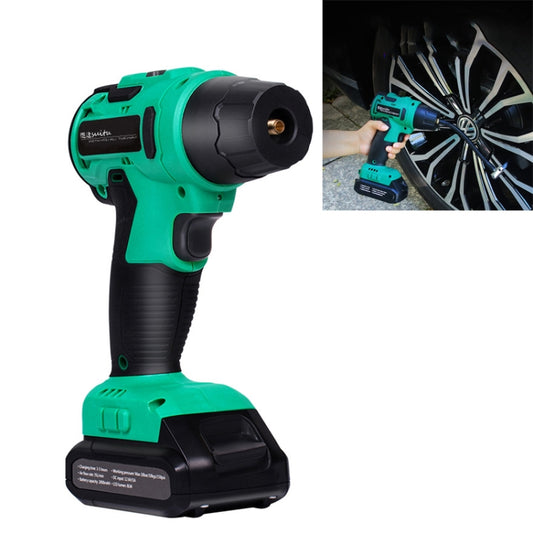 SUITU High-pressure Handheld Smart Digital Display Car Portable Wireless Tire Inflator(Green) - Inflatable Pump by SUITU | Online Shopping UK | buy2fix