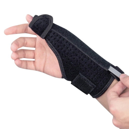 2 PCS Wrist Brace Sprain Fracture Tenosynovitis Thumb Steel Bar Support, Size: Free Size, Specification: Right Hand - Sports Safety by buy2fix | Online Shopping UK | buy2fix