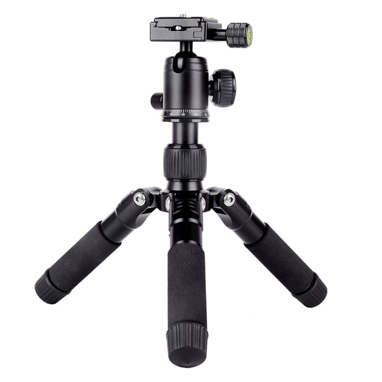 Xiletu FM5S-MINI 5-Section Folding Legs Mini Desktop Tripod Mount(Black) - Tripods by Xiletu | Online Shopping UK | buy2fix