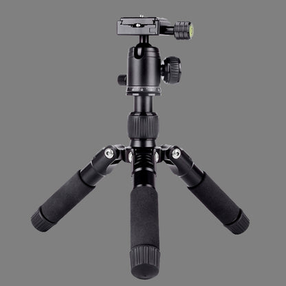 Xiletu FM5S-MINI 5-Section Folding Legs Mini Desktop Tripod Mount(Black) - Tripods by Xiletu | Online Shopping UK | buy2fix