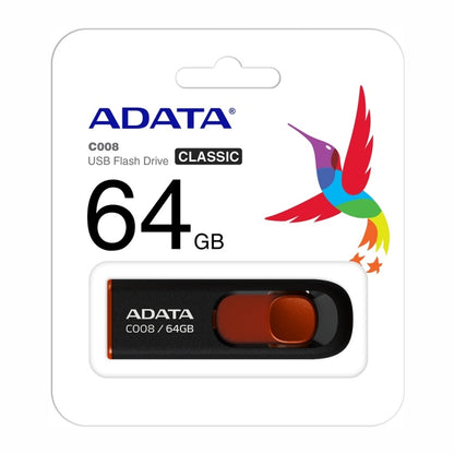 ADATA C008 Car Office Universal Usb2.0 U Disk, Capacity: 16 GB(Red) - Computer & Networking by ADATA | Online Shopping UK | buy2fix