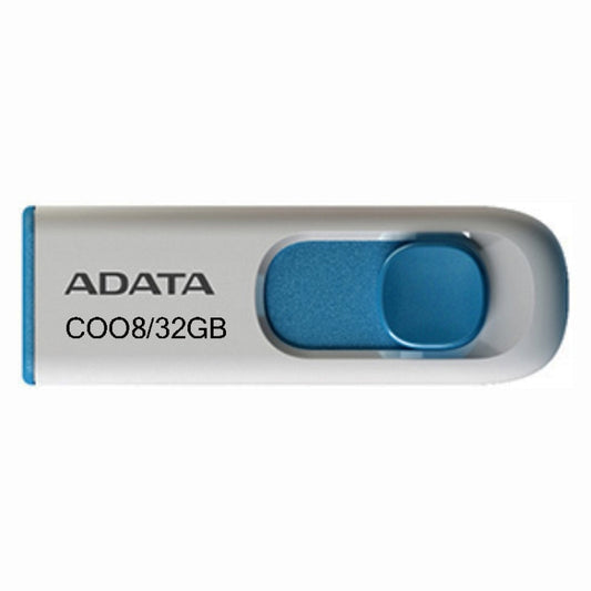 ADATA C008 Car Office Universal Usb2.0 U Disk, Capacity: 32GB(Blue) - Computer & Networking by ADATA | Online Shopping UK | buy2fix