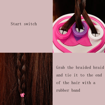 Children Hair Tie Electric Toy Three-Strand Hair Braid Machine - Pretend Play Toys by buy2fix | Online Shopping UK | buy2fix