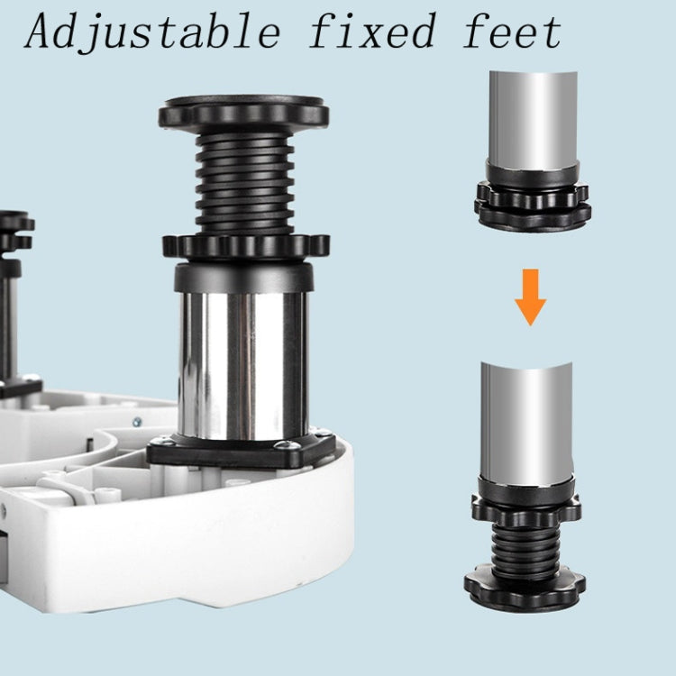 Round Air Conditioner Base Stainless Steel Stretchable Heightening Bracket, Specification:4-Legs Highten 20cm - Home & Garden by buy2fix | Online Shopping UK | buy2fix