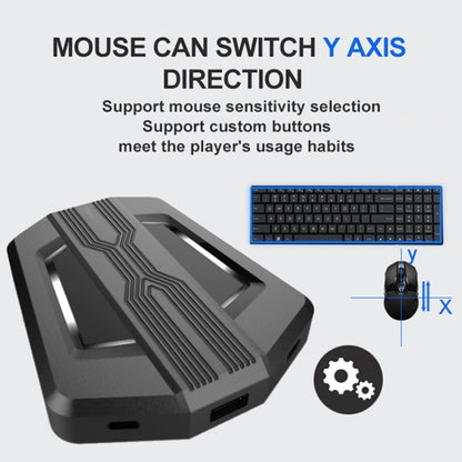 Keyboard And Mouse Converter For PS4/Switch/PS4 Pro/XBOX ONE(Support Audio Models) - Adapter & Cables by buy2fix | Online Shopping UK | buy2fix
