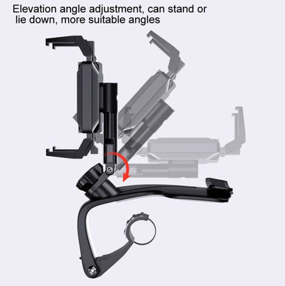 Car Mobile Phone Holder Car Dashboard Rearview Mirror Navigation Bracket With Stop Sign - Car Holders by buy2fix | Online Shopping UK | buy2fix