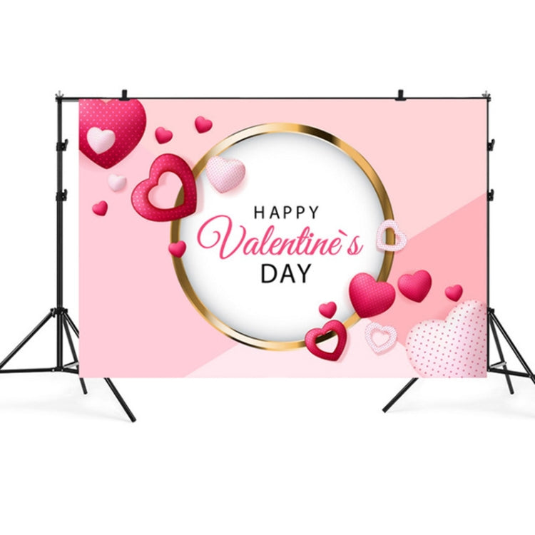 2.1m x 1.5m Valentines Day Photo Party Layout Props Photography Background Cloth(007) - Camera Accessories by buy2fix | Online Shopping UK | buy2fix