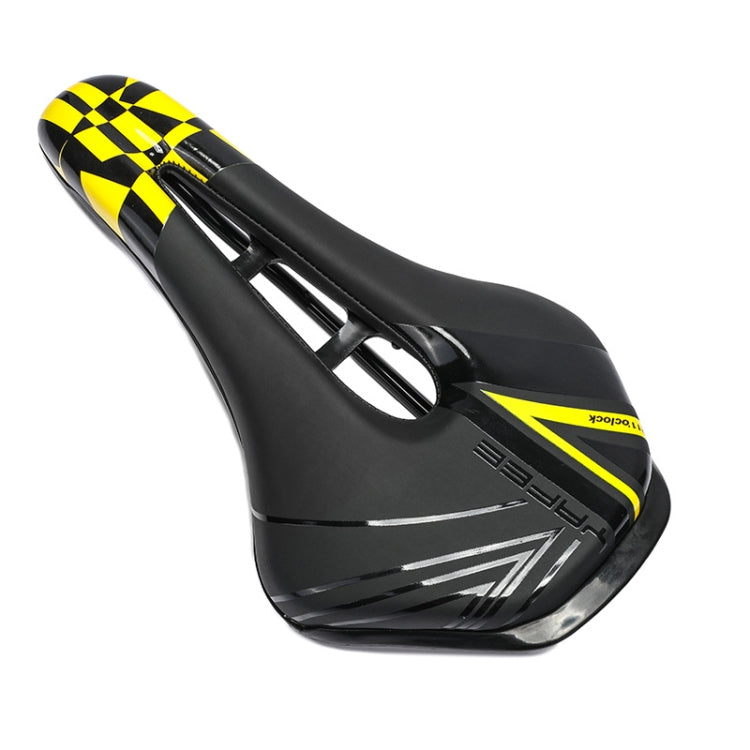 YAFEE YF-1128 Bicycle Seat Saddle Mountain Bike Seat(Yellow) - Outdoor & Sports by YAFEE | Online Shopping UK | buy2fix