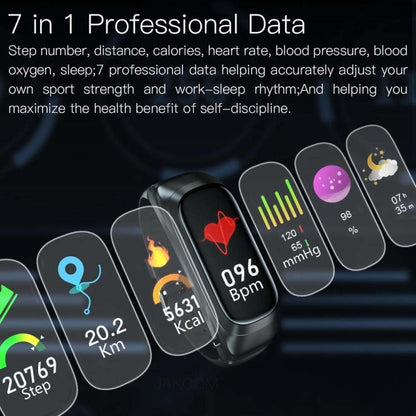 JAKCOM B6 Smart Phone Bracelet, Support Blood Pressure Monitoring / Blood Oxygen Monitoring / Heart Rate Monitoring / Sleep Monitoring / NFC Cloud Service(Gold) - Smart Wear by JAKCOM | Online Shopping UK | buy2fix