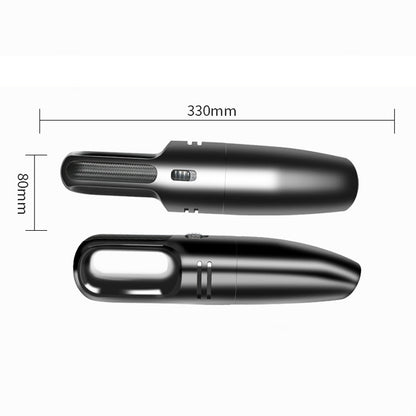 Car Handheld Portable Vacuum Cleaner Small Car Vacuum Cleaner Wireless Black Gray - Vacuum Cleaner by buy2fix | Online Shopping UK | buy2fix