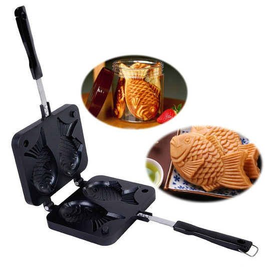 Fish-Shaped Bakeware Waffle Pan Baking Sea Bream Cake Mold Home Tools - Home & Garden by buy2fix | Online Shopping UK | buy2fix