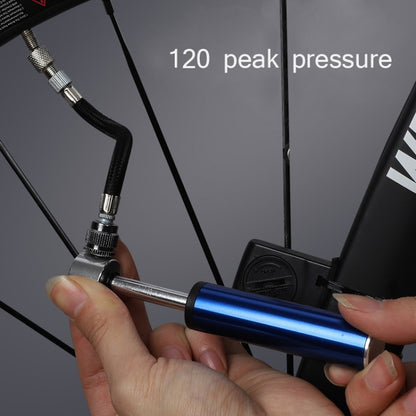 Bicycle Basketball Football Mini Portable High Pressure Inflator(Black) - In Car by buy2fix | Online Shopping UK | buy2fix