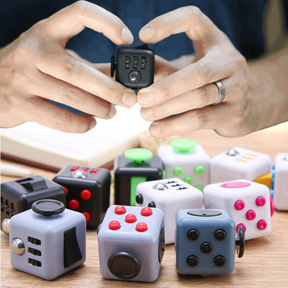 3 PCS Decompression Cube Toy Adult Decompression Dice, Colour:  White+Green - Magic Cubes by buy2fix | Online Shopping UK | buy2fix