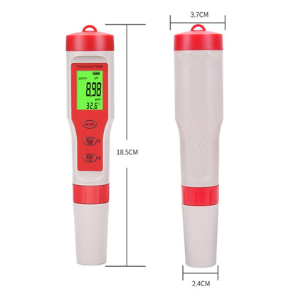 4-in-1 Portable PH/TDS/EC/TEMP Test Pen Multi-Function Water Quality Tester - Consumer Electronics by buy2fix | Online Shopping UK | buy2fix