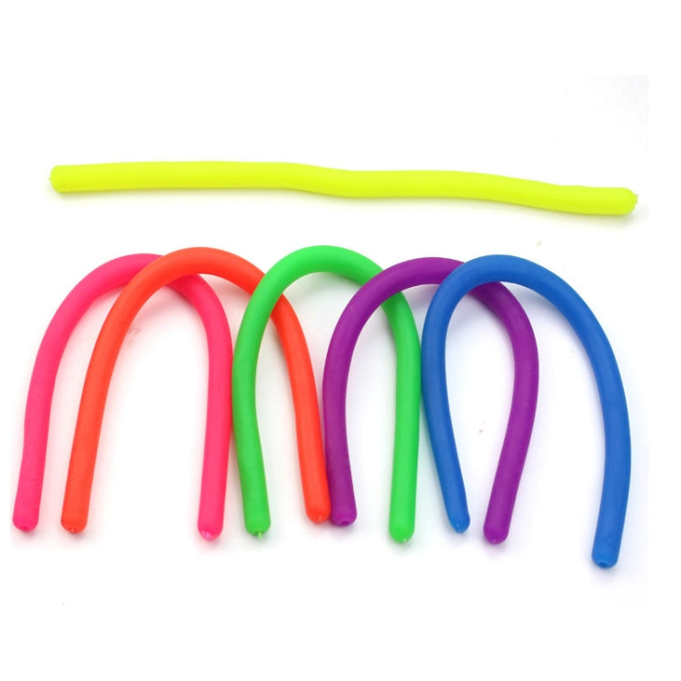 TPR Decompression Noodle Rope Elastic Rope Random Color Delivery,Size: 20 PCS Large - Squeeze Toys by buy2fix | Online Shopping UK | buy2fix